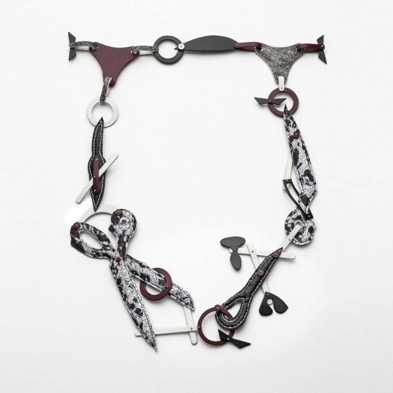 Atropos Neckpiece - 3 Fates - Jewellery and Objects for the design enthusiast - karakalpaki.com