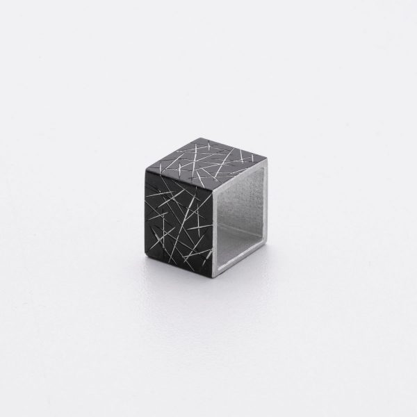 Abstract Ring - Square Logic - Jewellery and Objects for the design enthusiast - karakalpaki.com