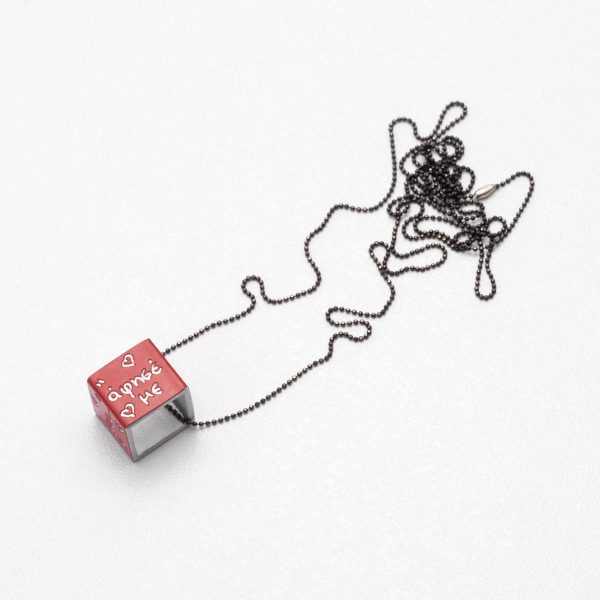 Let Me Come With You Pendant - Square Logic - Jewellery and Objects for the design enthusiast - karakalpaki.com