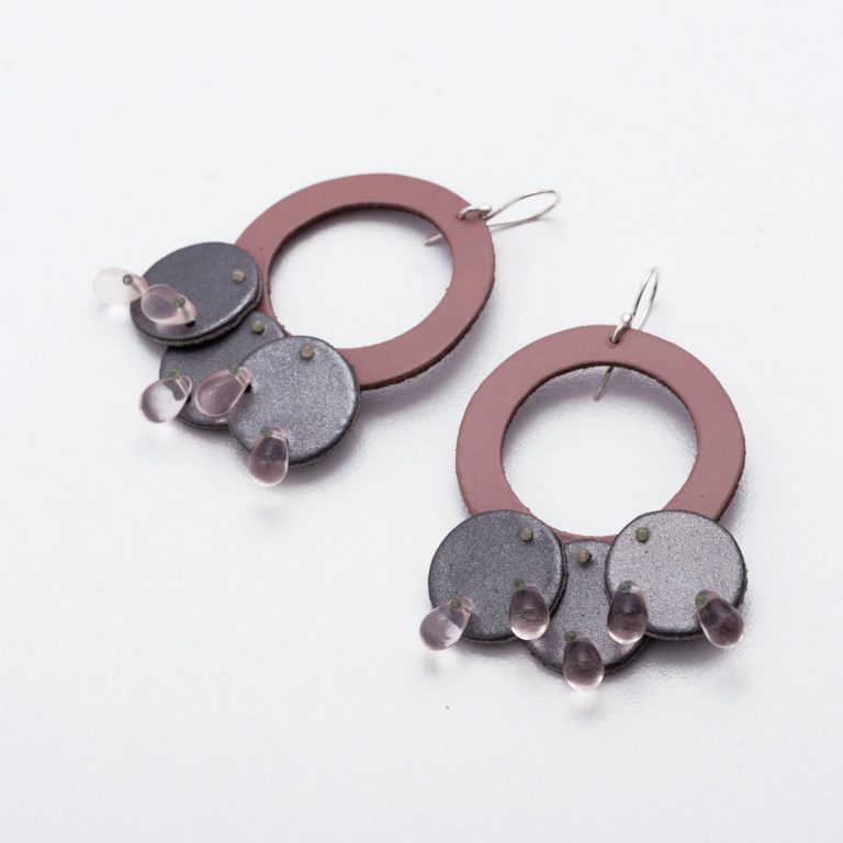 Boho Leather Earrings - Skin on Skin - Jewellery and Objects for the design enthusiast - karakalpaki.com