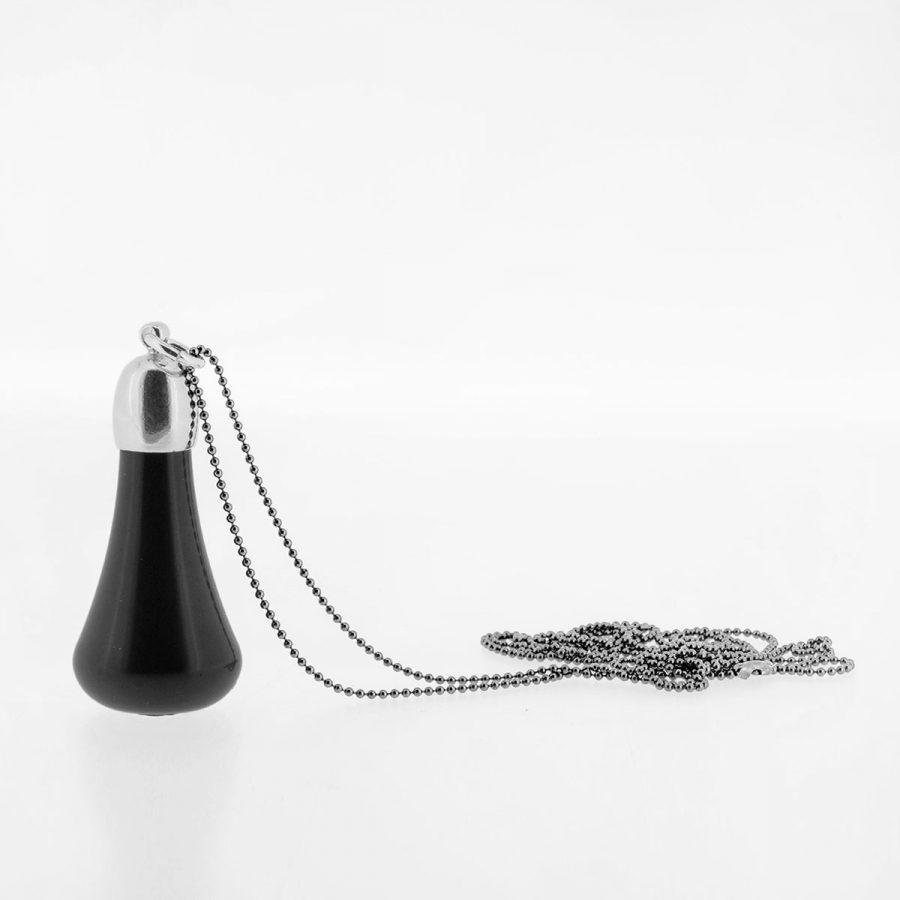 Soldier Pendant Black - Chess - Jewellery and Objects for the design enthusiast - karakalpaki.com
