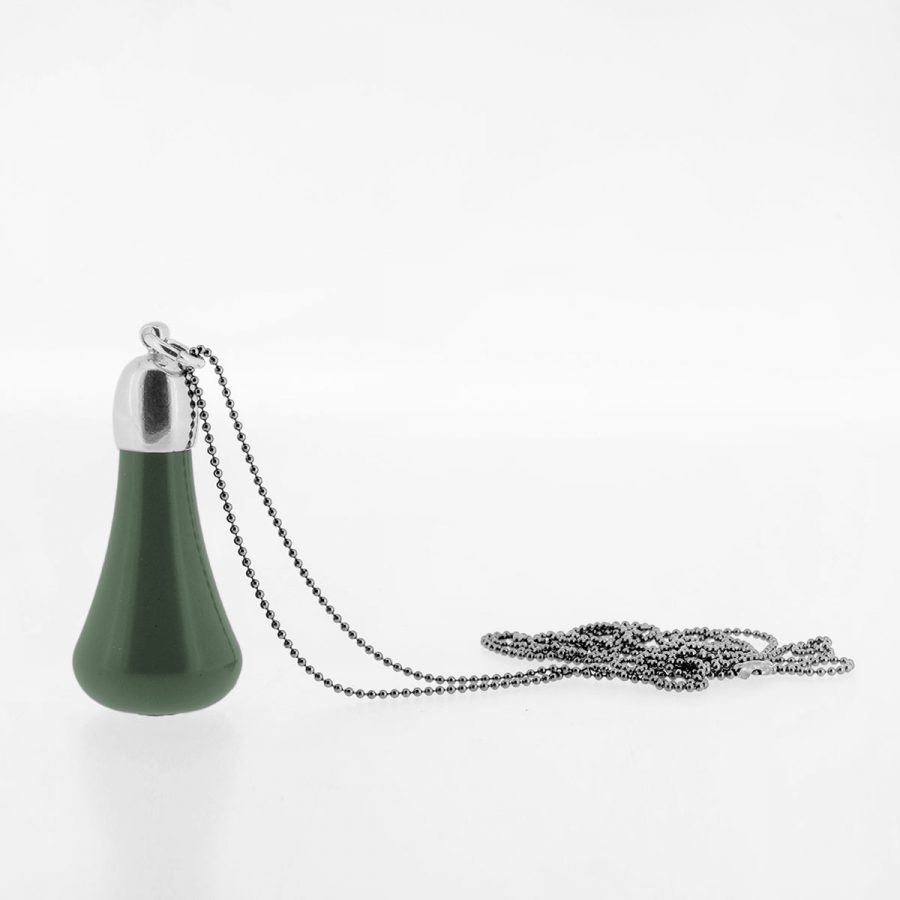 Soldier Pendant Olive Green - Chess - Jewellery and Objects for the design enthusiast - karakalpaki.com